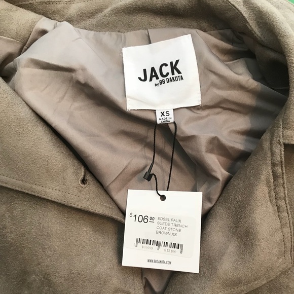 Jack faux suede coat - Picture 3 of 3